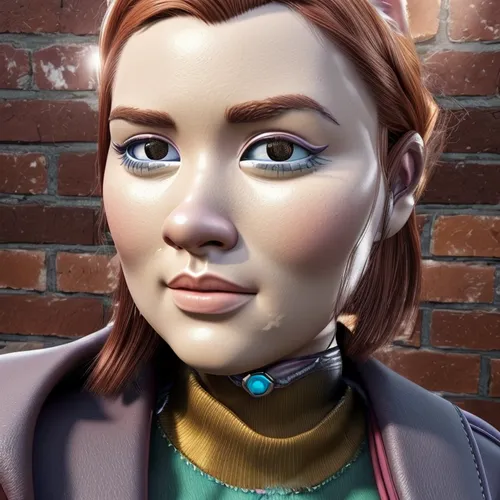 custom portrait,female doctor,librarian,3d model,nora,barb,kosmea,3d rendered,lady medic,cosmetic,3d render,penny,head woman,piper,symetra,bust,3d figure,color is changable in ps,lena,natural cosmetic