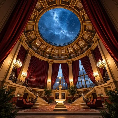 cochere,musical dome,dome,rotunda,planetarium,chhatris,grandeur,emporium,atriums,cupola,photosphere,statehouse,neoclassical,archly,saint george's hall,ballroom,rotundas,hermitage,the ceiling,teylers