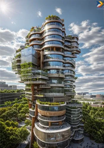 Harvard School of Architecture, architectural department building designed by Morphosis, mixed use of a variety of materials, wood,steel,glass and concrete.,futuristic architecture,residential tower,s