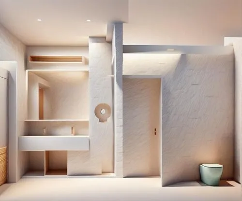 -:เอาสุขภัณท์ออก,habitaciones,hallway space,an apartment,3d rendering,cubic house,inverted cottage,associati,architraves,basements,basement,appartement,miniature house,home interior,shared apartment,l