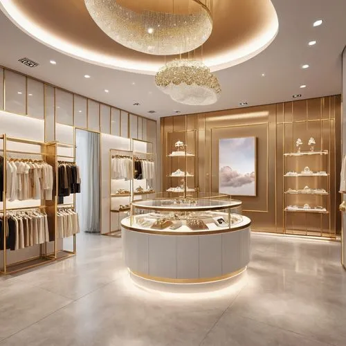 gold shop,gold bar shop,walk-in closet,jewellers,mouawad,gold wall,Photography,General,Realistic