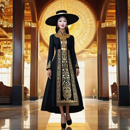 abaya,dress walk black,imperial coat,inner mongolian beauty,ao dai,uzbek,Photography,Artistic Photography,Artistic Photography 14