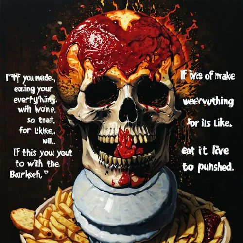 skull allover,vanitas,hamlet,shakespeares,macabre,palahniuk,Illustration,Realistic Fantasy,Realistic Fantasy 33