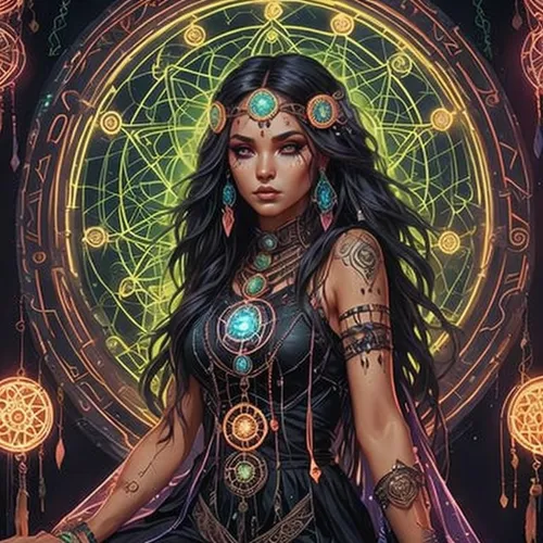 sorceress,the enchantress,zodiac sign libra,anahata,fantasy art,celtic queen,shamanism,priestess,fantasy woman,zodiac sign gemini,warrior woman,shamanic,lakshmi,earth chakra,fantasy portrait,goddess of justice,zodiac sign leo,boho art,shaman,wonderwoman
