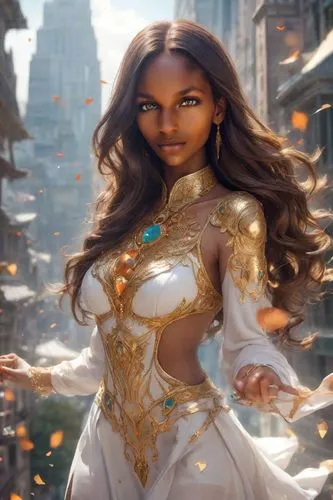 nefaria,afrofuturism,tiana,ororo,lumidee,shuri,kittani,mastani,atlantean,goddess of justice,okoye,fantasia,wakanda,fantasy woman,esmeralda,ashanti,zauriel,teferi,monifa,binti,Photography,Realistic