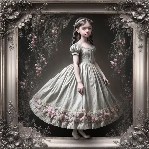 rococo,princess sofia,victorian lady,cinderella,painter doll,mystical portrait of a girl,little girl in pink dress,child portrait,rosa 'the fairy,the little girl,doll dress,princess anna,a girl in a d