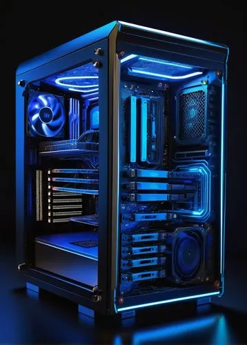 fractal design,computer art,tron,pc,computer case,compute,computer graphic,cinema 4d,ldd,cyanamid,pentium,blu,computer workstation,prebuilt,blue light,xfx,3d render,vega,garrison,cpu,Conceptual Art,Daily,Daily 19