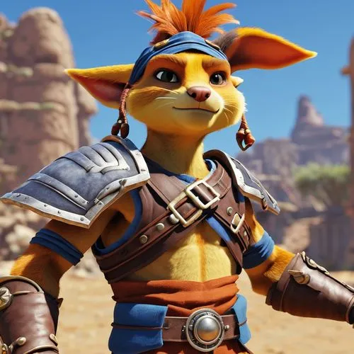 daxter,jak,bandicoot,kadyr,gek,garrison,dewoskin,koblin,starlink,vondra,pip,chua,sand fox,tangelo,jarba,krell,dujarric,desert fox,mpaulson,kobolds,Photography,General,Realistic