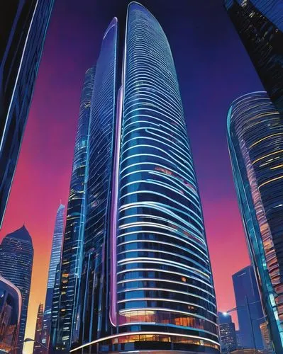 tallest hotel dubai,damac,azrieli,largest hotel in dubai,moscow city,dubay,skyscapers,rotana,dubia,vdara,escala,international towers,futuristic architecture,citicorp,supertall,skyscrapers,astana,emaar,mubadala,doha,Illustration,American Style,American Style 05