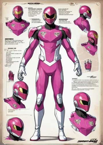 pink vector,battlesuit,kraang,needler,rhodamine,hardshell,dekaranger,technobots,the pink panter,arcee,megaforce,magneto-optical disk,fembot,cyberstar,darkhawk,loranger,rinzler,flashman,mebius,zords,Unique,Design,Character Design