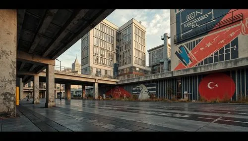 braamfontein,britomart,tacheles,carreau,3d rendering,printworks,cape town cbd,broadgate,photosynth,sketchup,postprocessing,broadmead,renders,backlot,nscad,parkade,render,leadenhall,loading dock,urban landscape