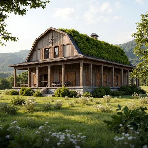 grass roof,wooden house,passivhaus,farm house,country house,timber house,landhaus,danish house,farmhouse,log home,forest house,traditional house,farmstead,country cottage,swiss house,house in the mountains,barnhouse,house in the forest,homestead,ecovillages