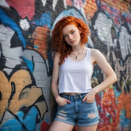 maci,jean shorts,girl in overalls,redhair,redheaded,ginger rodgers,redheads,redhead,nora,girl in t-shirt,red-haired,red head,ginger,denim skirt,in shorts,jeans background,tori,redhead doll,overalls,red hair,Conceptual Art,Daily,Daily 18