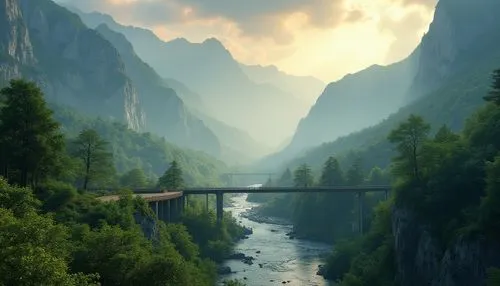 mountain highway,river landscape,bernese highlands,scenic bridge,mountain landscape,mountain river,the alps,landscape mountains alps,rivendell,mountainous landscape,swiss alps,bernese oberland,beautiful landscape,high alps,nature wallpaper,mountain road,railways,bernese alps,eastern switzerland,mountain pass,Photography,General,Realistic