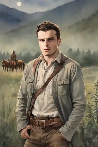 rdr,rdo,eldershaw,lumbago,micah,jolliet,Digital Art,Watercolor