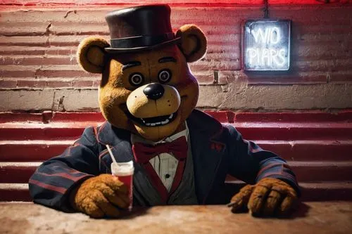 ringmaster,suit actor,gentlemanly,business man,scandia bear,3d teddy,concierge,left hand bear,teddy bear waiting,mayor,butler,the suit,mascot,businessman,mafia,mobster,pubg mascot,suit,red tie,teddy,Conceptual Art,Fantasy,Fantasy 11