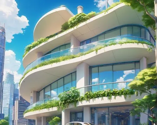 sky apartment,aniplex,apartment building,shinbo,apartment complex,aoyama,heavy object,violet evergarden,apartment block,nouaimi,an apartment,honolulu,apartment house,dreamhouse,residential,futuristic architecture,aqua studio,prefecture,nodame,beautiful buildings,Illustration,Japanese style,Japanese Style 02