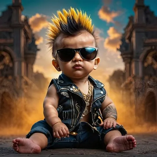 rocknrolla,rocker,mohawk,punk,shaddix,rock chick,lilladher,powerman,dirkschneider,photoshop manipulation,punk design,jace,vamana,rockers,punks,cute baby,halford,wrathchild,baby cloud,stoere