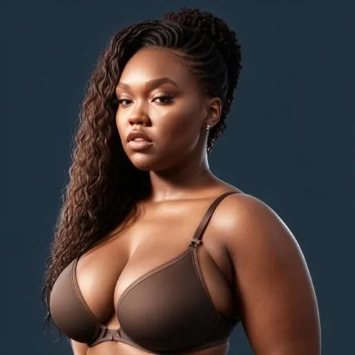 plus-size model,ebony,plus-sized,plus-size,mocha,milk chocolate,chocolate cream,black women,tiana,santana,caramel,brown chocolate,african american woman,black woman,venus,maria bayo,dark chocolate,breasted,sports bra,aeriel