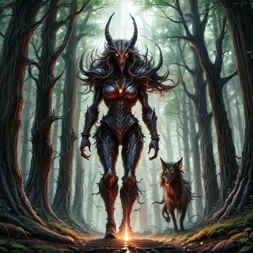 cernunnos,dark elf,spriggan,morgoth,surtr,druidic,fantasy warrior,shiva,melkor,everquest,lord shiva,ifrit,archdruid,tandava,witchblade,lone warrior,reynal,alien warrior,female warrior,arthrodire