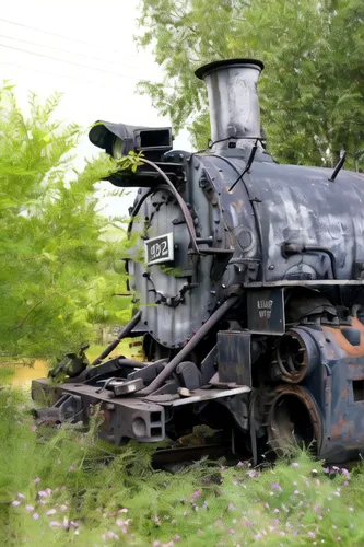 abandoned rusted locomotive,ghost locomotive,steam locomotive,tender locomotive,train engine,locomotive,steam engine,old train,steam special train,steam power,steam train,boiler,charred,steam railway,