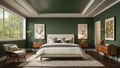 bedroom,guest room,sage green,canopy bed,modern room,danish room,guestroom,green living,trend color,pine green,great room,sleeping room,modern decor,interior design,sage color,parquet,stucco ceiling,contemporary decor,wade rooms,hardwood floors,Photography,General,Natural