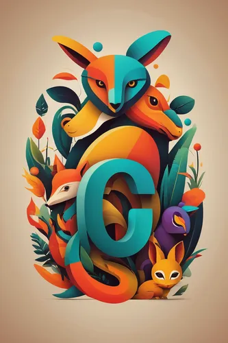 animal icons,growth icon,whimsical animals,game illustration,kids illustration,dribbble,vector illustration,nest easter,anthropomorphized animals,cinema 4d,easter nest,fox stacked animals,goldfish,goki,dribbble icon,vector graphic,charizard,animal shapes,teal and orange,spring nest,Art,Artistic Painting,Artistic Painting 34