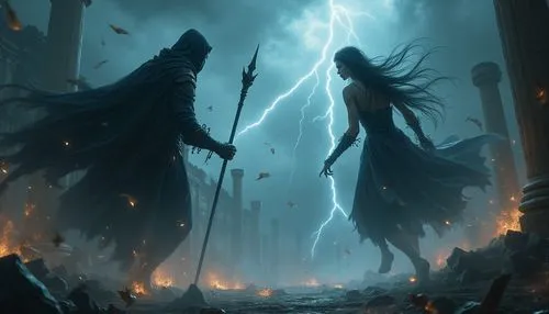 fantasy picture,duelled,fingolfin,dementors,valar,garrison