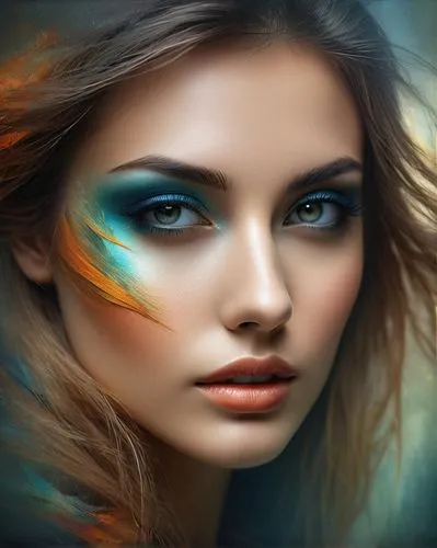 neon makeup,airbrushed,eyes makeup,airbrush,colorful background,colorful foil background,Conceptual Art,Daily,Daily 32