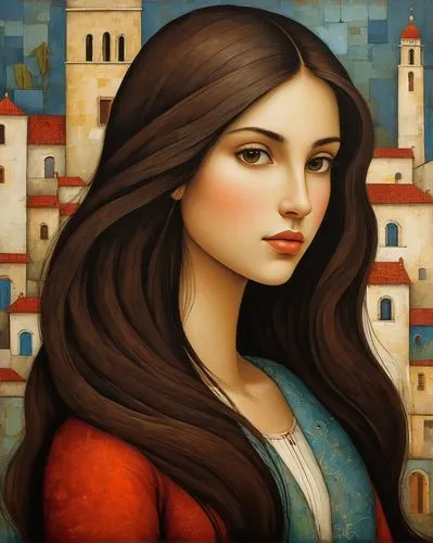 mervat,seregil,principessa,lucrezia,city ​​portrait,arwen,Art,Artistic Painting,Artistic Painting 29