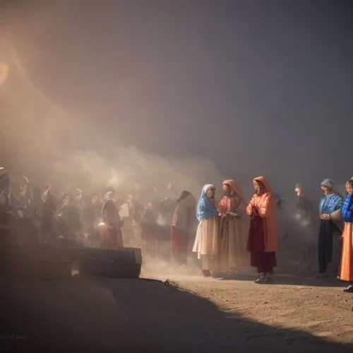 pentecost,puy du fou,procession,iranian nowruz,bedouin,buddhists monks,celtic woman,pilgrims,candlemas,the pied piper of hamelin,games of light,orange robes,xinjiang,monks,marrakesh,tanoura dance,cara