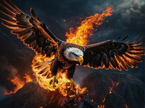 fire background,firehawks,fenix,eagles,aguila,eagle,Photography,General,Fantasy