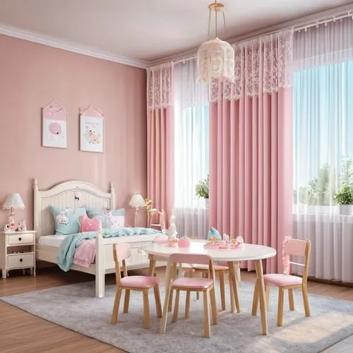 baby room,the little girl's room,children's bedroom,nursery decoration,kids room,bedroom,Photography,General,Realistic