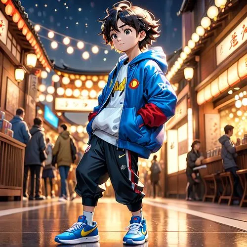 anime japanese clothing,akira,stylish boy,boys fashion,tadashi,son goku,Anime,Anime,Cartoon