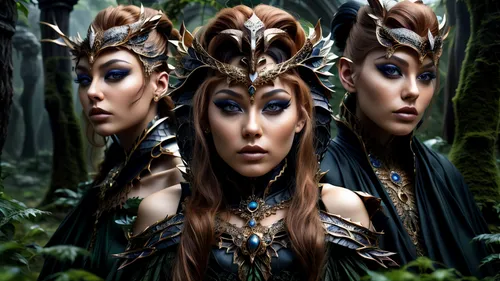 elven forest,elves,dryad,druids,elven,fractalius,faery,3d fantasy,faerie,the enchantress,photoshop manipulation,shamanism,shamanic,fantasy art,elves flight,fantasy picture,druid grove,the three graces,sorceress,image manipulation