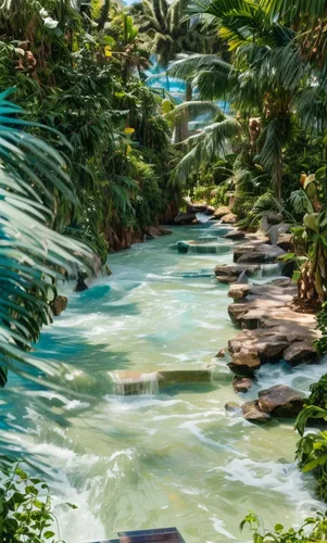 river landscape,jordan river,a river,rapids,world digital painting,oasis,tropical jungle,digital painting,a small waterfall,flowing creek,aura river,flowing water,brook landscape,river cooter,green waterfall,rainforest,streams,mahogany bay,lagoon,water flowing