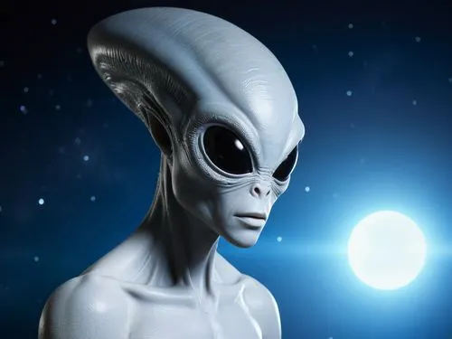 alien romulus,an alien with large, white eyes looks at the camera,seti,extraterritorial,extraterritoriality,sirian,extraterrestrial life,ufologist