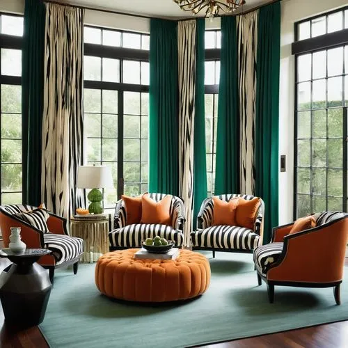 sitting room,teal and orange,great room,mahdavi,chaise lounge,interior decor,Photography,General,Realistic