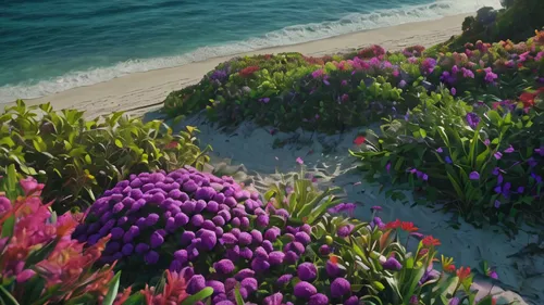 sea of flowers,cape marguerites,summer border,flower bed,flower border,laguna beach,flowering plants,lupins,fragrant snow sea,floral border,beautiful beaches,sea-lavender,flower garden,splendor of flowers,flower borders,flower carpet,greens beach,flowerbed,colorful flowers,ice plant,Photography,General,Natural