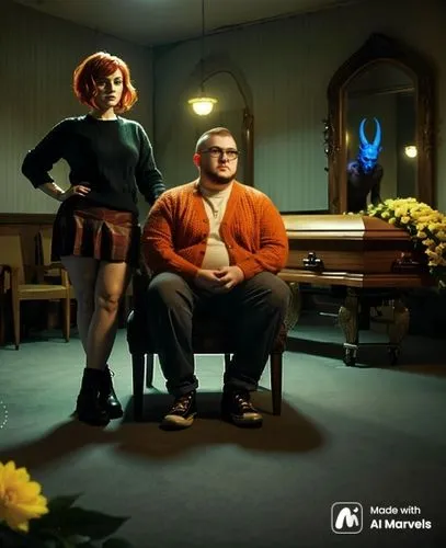 velma,trashman,devito,american gothic,stav,aquabats