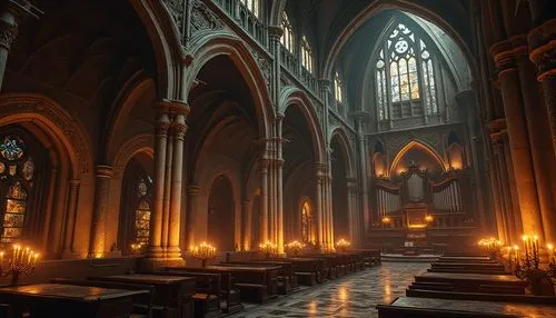 gothic church,cathedral,transept,sanctuary,haunted cathedral,nidaros cathedral,ecclesiatical,ecclesiastical,cathedrals,sacristy,liturgical,liturgy,the cathedral,black church,ecclesiastic,aachen cathedral,candelight,the black church,neogothic,presbytery,Photography,General,Realistic