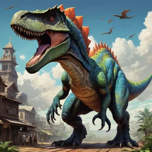 dinosauria,dino,gigantoraptor,dinosaurian,dinosaruio,landmannahellir,tyrannosaurus,mesozoic,ladinos,aetosaur,troodontids,esdraelon,eoraptor,dryosaurus,trexlertown,ceratosaurus,jaggi,majungasaurus,utahraptor,tyrannosaurid,Conceptual Art,Sci-Fi,Sci-Fi 05