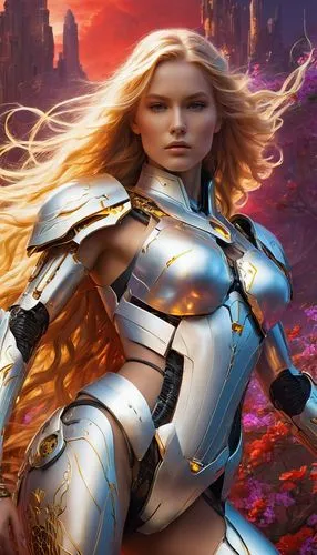 jaina,female warrior,glorfindel,elona,krietor,heroic fantasy,Conceptual Art,Fantasy,Fantasy 05