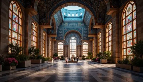 the hassan ii mosque,sultan ahmet mosque,hassan 2 mosque,blue mosque,sultan ahmed mosque,persian architecture,iranian architecture,esfahan,al nahyan grand mosque,theed,marble palace,isfahan,ornate room,king abdullah i mosque,umayyad palace,ctesiphon,grand mosque,interiors,conservatory,sultan qaboos grand mosque