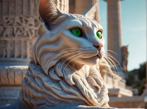 bubastis,felino,cat european,cat greece,european shorthair,lion fountain,korin,suara,sphinxes,bastet,miqati,cat with eagle eyes,felidae,tigris,catellus,lion - feline,catinat,sphynx,jayfeather,sphinx,Conceptual Art,Sci-Fi,Sci-Fi 13