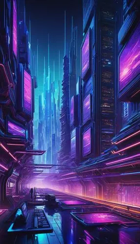 cybercity,futuristic landscape,cybertown,cyberia,cyberport,cyberpunk,cyberworld,cyberscene,metropolis,cityscape,synth,futuristic,cyberspace,cyberview,coruscant,fantasy city,polara,cybertron,scifi,futurist,Art,Artistic Painting,Artistic Painting 50