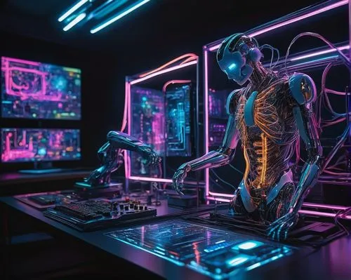 computer art,cyber,cyberpunk,neon body painting,sci fi surgery room,neon ghosts,3d,trip computer,cyberspace,3d figure,computer tomography,computer,cinema 4d,futuristic,digiart,computer desk,cyber glasses,3d fantasy,computed tomography,3d man,Photography,Artistic Photography,Artistic Photography 02