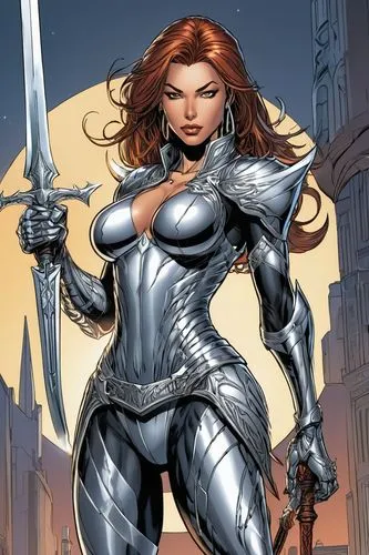 lilandra,liefeld,madelyne,witchblade,shatterstar,inhumans,Illustration,American Style,American Style 13