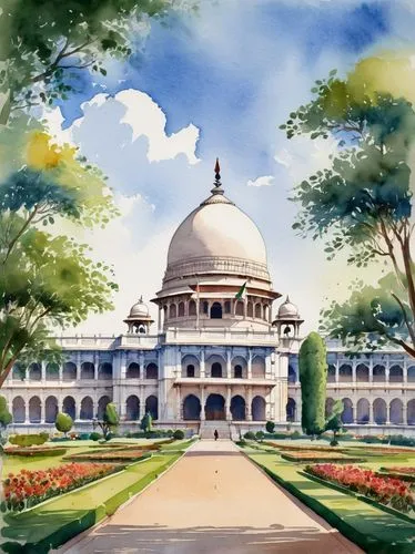 rashtrapati,rashtrakuta,lalbagh,rajbari,dhauli,kartarpur,raisina,hall of supreme harmony,istana,mahavihara,supreme court,mayapur,dakshineswar,state capital,chhatrapati,vidyapith,chhatri,prammanasudh,lutyens,sansad,Illustration,Paper based,Paper Based 25