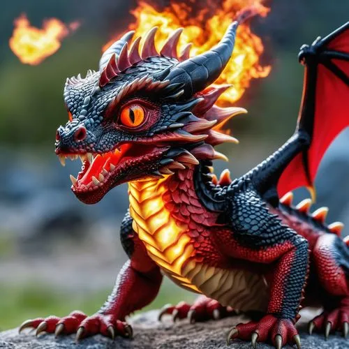 firedrake,fire breathing dragon,dragon fire,dragonja,dragonfire,dragon,Photography,General,Realistic